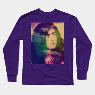 Jimmy Page Fan Art Long Sleeve T-Shirt